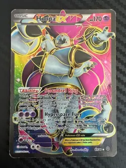 Pokemon TCG Hoopa EX Ancient Origins 89/98 Ultra Rare Full Art HP - Image 1