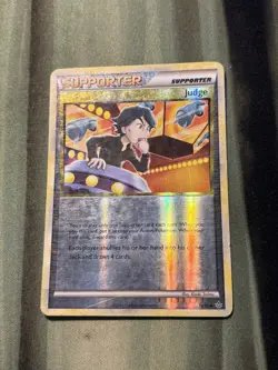 Judge 78/95 Uncommon Unleashed Reverse Holo Pokemon Card - HP - Image 1