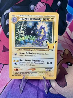 Light Toxtricity SWSH137 SWSH: Sword & Shield Promo Cards Holo - Image 1