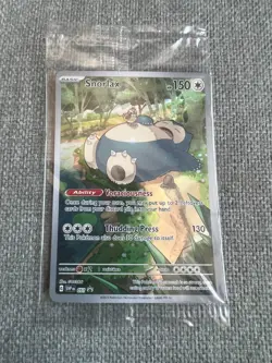 Pokemon TCG - SEALED Snorlax SVP 051 Black Star Promo (151 ETB Promo Card) - #25 - Image 1