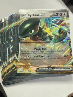 LOT OF (75) JUMBO Pokemon Card Cyclizar EX SVP 018 Scarlet & Violet Oversized Pr - Image 1
