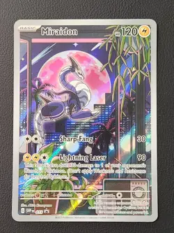 Miraidon 013 Pokemon TCG Scarlet & Violet Full Art Holo Promo Card NM Condition - Image 1