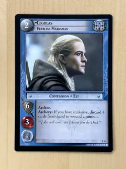 LEGOLAS (RARE) COLLECTION (LORD OF THE RINGS TCG, LOT OF 4 RARE CARDS) - Image 2