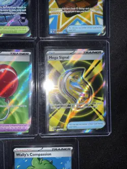 Pokemon Mega Evolution Full Art Trainer Card Lot Of 8 - Image 4