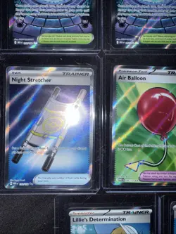 Pokemon Mega Evolution Full Art Trainer Card Lot Of 8 - Image 5