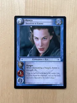 ARWEN (RARE) COLLECTION (LORD OF THE RINGS TRADING CARD GAME, 2 RARE CARDS) - Image 2