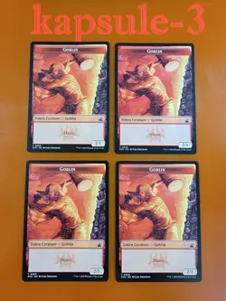 4x Goblin (0009) | TOKEN | Ravnica Remastered | MTG Magic Cards - Image 1