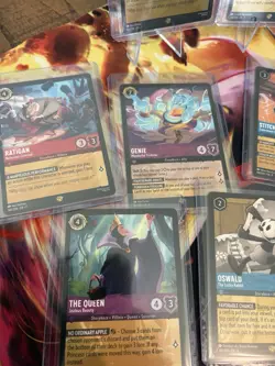 Disney Lorcana TCG Lot Of 10 Legendary Cards, Include One Foil - Image 2