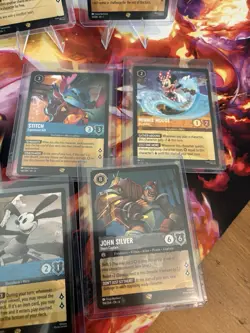 Disney Lorcana TCG Lot Of 10 Legendary Cards, Include One Foil - Image 3