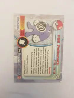 Poliwrath #62 Pokemon Topps Series 1 Card (Blue Label) - Image 2