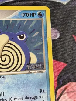 Poliwhirl 68/115 EX Unseen Forces Reverse Holo Stamped Pokemon Card 2005 #68 MP+ - Image 4