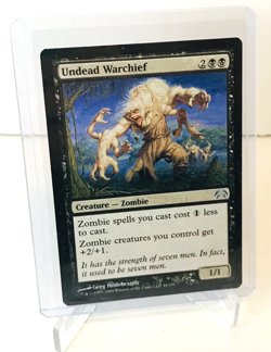 Undead Warchief MTG Magic the Gathering Card 2009 Regular WOTC 🔥📈 - Image 3