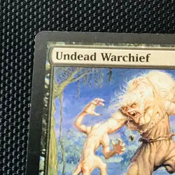 Undead Warchief MTG Magic the Gathering Card 2009 Regular WOTC 🔥📈 - Image 4
