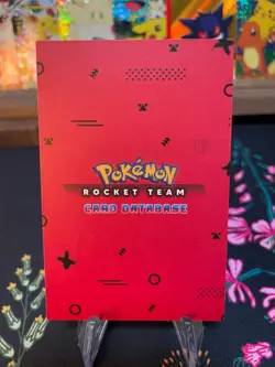 Pikachu Poncho Persian - Blue Holo Box Hit - Team Rocket Card Database - Pokemon - Image 2