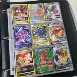 Huge Binder Collection Lot of 180 Pokemon Cards Mixed EX SV Holo Full Art LP/NM - Image 1