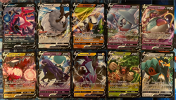 Lot of 10 UNIQUE JUMBO Pokemon Tcg Cards Hoopa, Toxtricity, Dubwool and More! - Image 1
