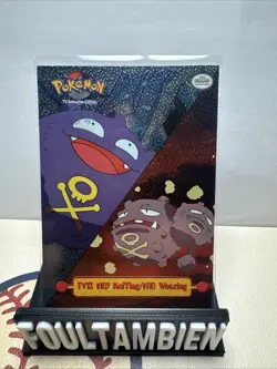 Topps Pokemon Tv Animation Series TV13 Logging/weezing Foil Card - Image 1