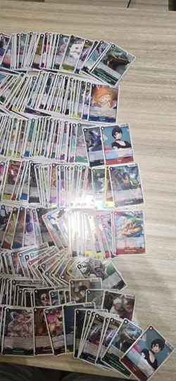 One Piece Card Game Lot Of 300+ Rares Pack Fresh .. OP08, OP10, OP11, OP12 - Image 4