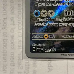 Pokemon Center Exclusive SVP #066 Iron Bundle ETB Promo Pokemon TCG Card - Image 4