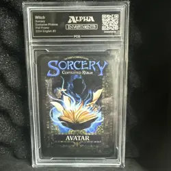 Witch Promo Alpha Investments PCG 9 Mint Sorcery: Contested Realm Farzetta Rudy - Image 2