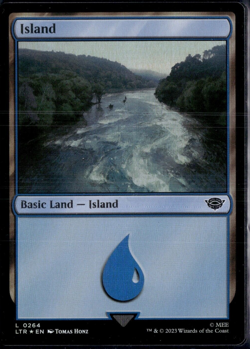 Island 264 Foil NM-Mint MTG Magic The Gathering - Image 1