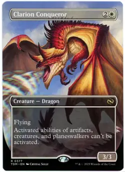 Clarion Conqueror (Borderless) - 0377 - Tarkir Dragonstorm - NM/M - Image 1