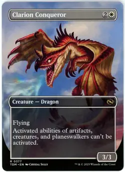 Clarion Conqueror (Borderless) - 0377 - Tarkir Dragonstorm - NM/M - Image 2
