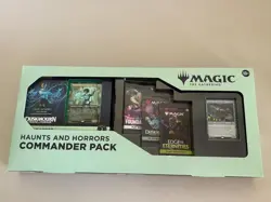NEW MTG Endless Punishment Commander Deck + Pack (Haunts and Horrors Valgavoth) - Image 1