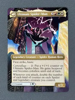 Miles Morales / Ultimate Spider-Man Marvel's Spider-Man Hand Painted Altered Art - Image 5
