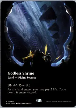Godless Shrine (Borderless) R Edge of Eternities 280 NM Normal - Image 1