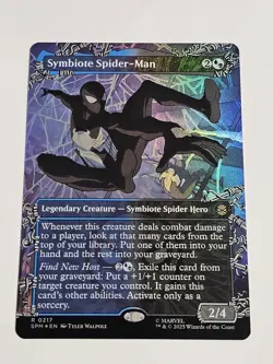 Symbiote Spider-Man (Borderless) Marvel's Spider-Man Foil - Image 1