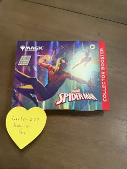 Magic: The Gathering Spider-Man Collector Omega Box Collector Booster Box Sealed - Image 1
