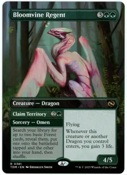Bloomvine Regent (Borderless) - 0381 - Tarkir Dragonstorm - NM/M - Image 1