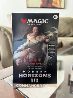 MTG Modern Horizons 3 “Graveyard Overdrive” EDH Deck NEW/SEALED - Image 1