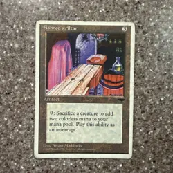 MTG: Chronicles: Ashnod's Altar: Hard Played Condition - Image 1