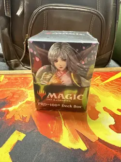 The Wandering Emperor (V1) Kamigawa: Neon Dynasty Ultra Pro Deck Box 100+ MTG - Image 1