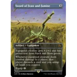 SWORD OF FEAST AND FAMINE (BORDERLESS) Universes Beyond: Assassin's Creed MTG - Image 1