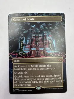 Cavern of Souls (0345) (Borderless) The Lost Caverns of Ixalan Regular - Image 1