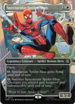 Spectacular Spider-Man (Borderless) R Marvel's Spider-Man 14 NM Normal MTG - Image 1
