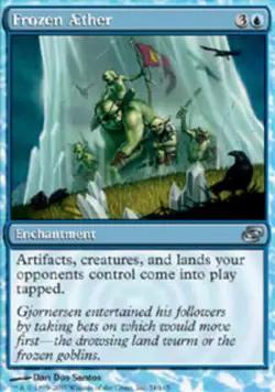 MTG Frozen Aether, Planar Chaos, Heavily Played, English - Image 1