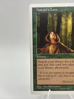 Nature's Lore - 5th Series - 1997 - Sorcery - Magic The Gathering - Image 2
