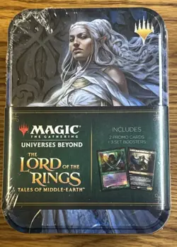 Magic The Gathering Lord Of The Rings "Galadriel" Collector Tin - NEW (Limited) - Image 1