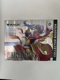 MAGIC: THE GATHERING - FINAL FANTASY SEALED COLLECTOR OMEGA BOOSTER BOX - Image 1