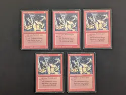 Kobold Taskmaster x5 - Magic: The Gathering - Legends - LP/MP - Image 1