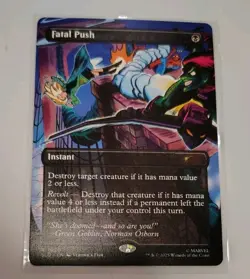 Marvel Mtg Spider-Man Fatal Push Gwen Stacy Died Promo Secret Lair SLD 7020 #121 - Image 2