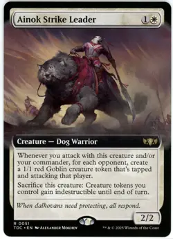 Ainok Strike Leader (Extended Art) - 0051 - Tarkir Dragonstorm - NM/M - Image 1