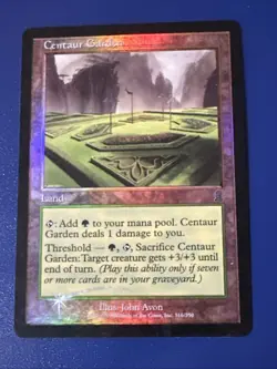 Centaur Garden Foil X1 Odyssey NM Condition See Front/back Pics - Image 1