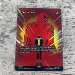 Borderless Foil Path to Exile Marvel's Spider-Man #0004 MTG 2025 - Image 1
