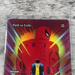 Borderless Foil Path to Exile Marvel's Spider-Man #0004 MTG 2025 - Image 3