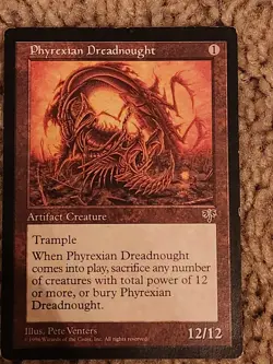 Phyrexian Dreadnought- Mirage Set - MTG - Magic the Gathering - Image 1